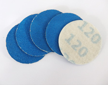 Sandpaper alumina zirconia with Velcro