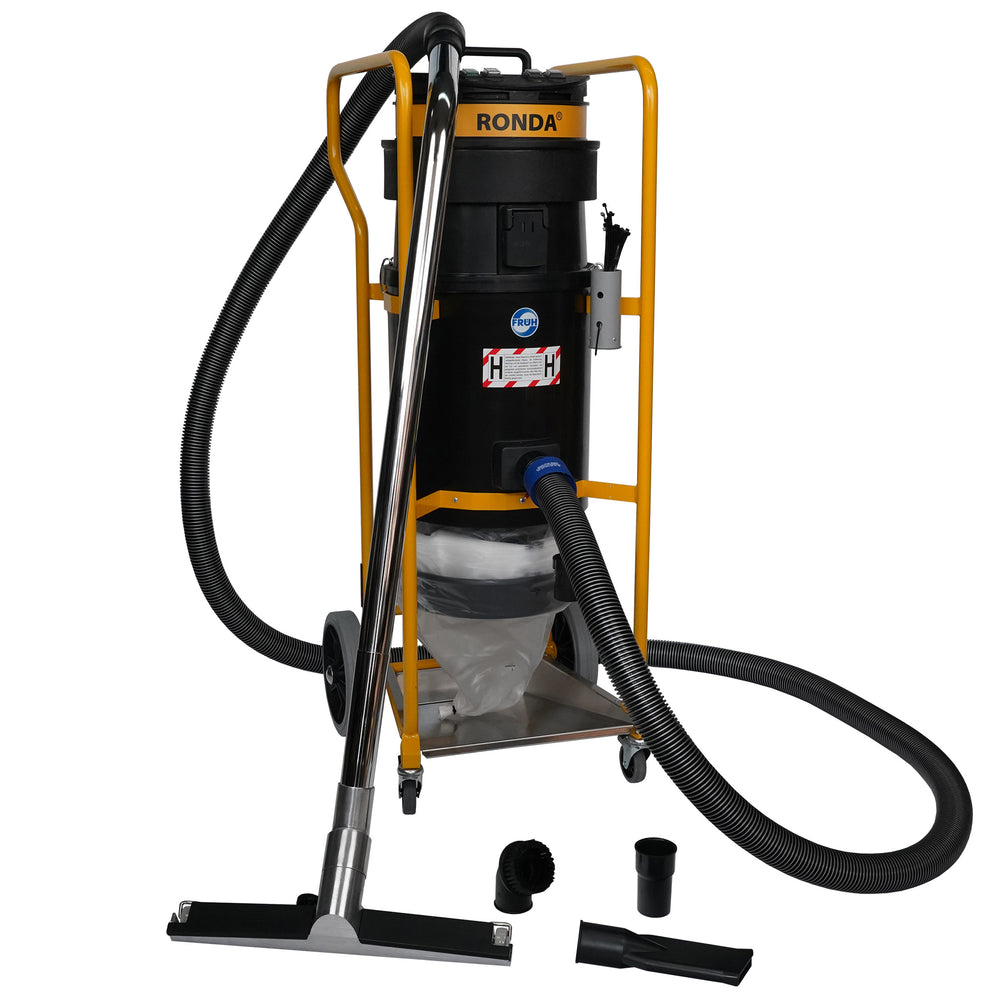 Ronda 1800H Twin Longopack – H-Klasse Industriestaubsauger mit 2 Motoren