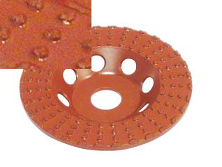DIAMOND-rasping cup wheel DRT-125, BROWN