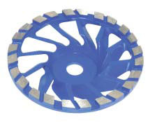 Diamond grinding cup wheel DT-175-VAC, blue